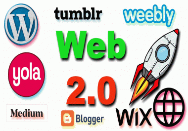 Get 20 high DA Web 2.0 blogs Back-Links