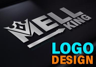 Design a professional logo in 1 day
