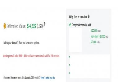Provide You List Of Premium Domains Available To Register