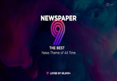 News Paper WordPress Theme