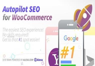 Autopilot SEO for WooCommerce - The easiest SEO experience