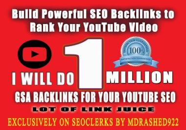 Build Powerful SEO Backlinks to Rank Your YouTube Video