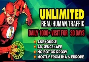 send 30,000 USA, UK Keyword Target website traffic